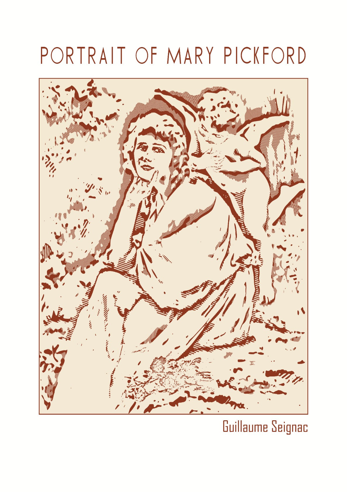 Portrait of Mary Pickford – Guillaume Seignac