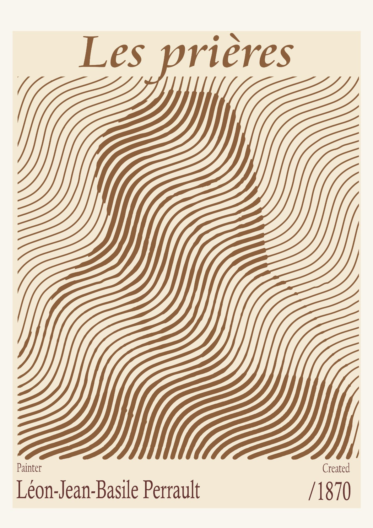 Les prières –  Léon-Jean-Basile Perrault (1870)