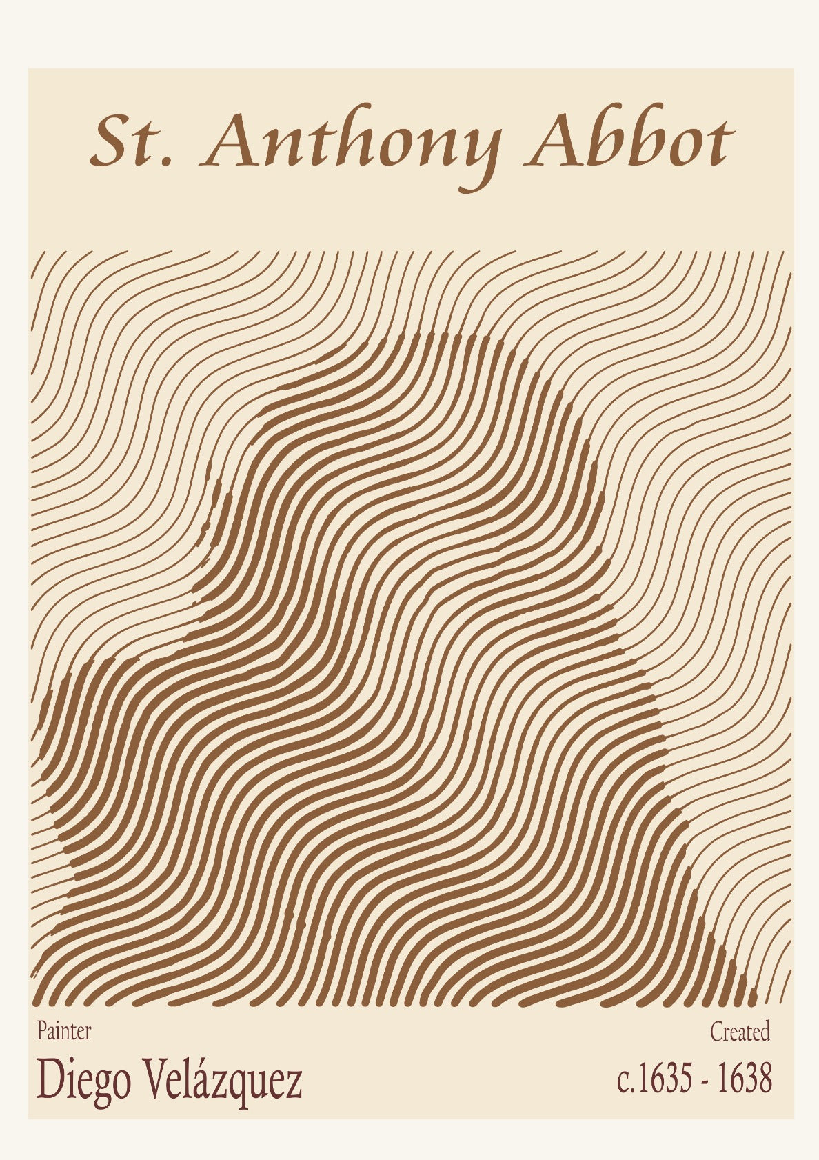 St Anthony Abbot – Diego Velázquez (c 1635 - 1638)