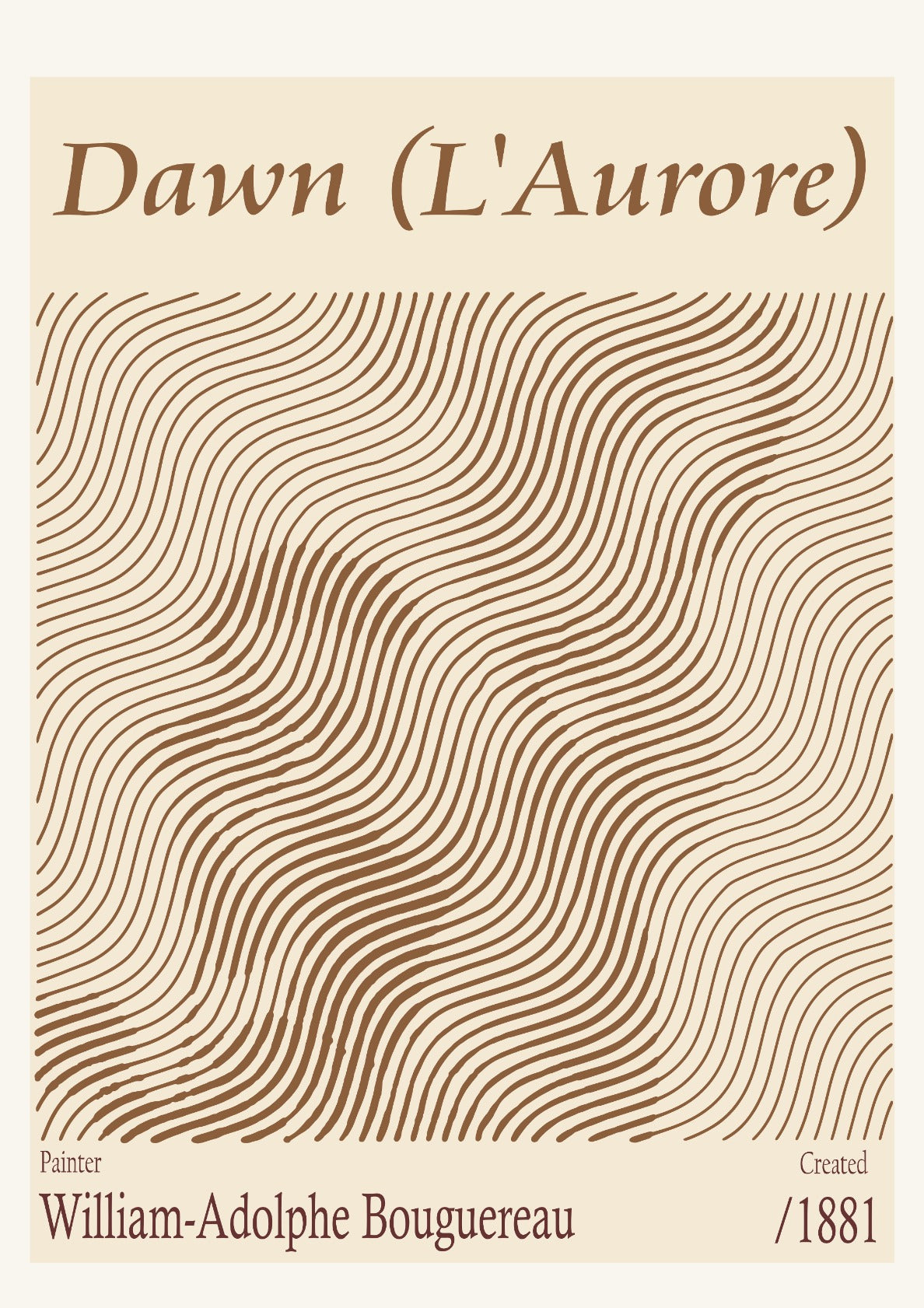 Dawn (L'Aurore) – William-Adolphe Bouguereau (1881)