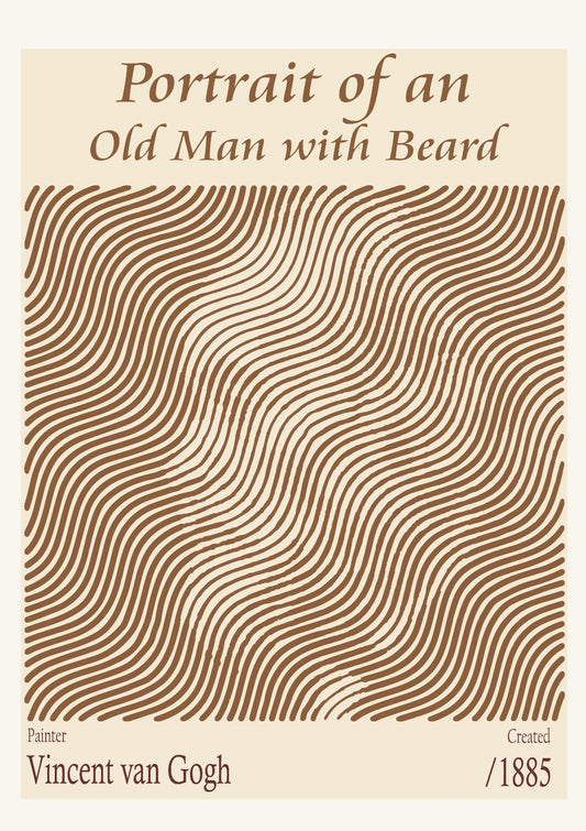 Portrait of an Old Man with Beard – Vincent van Gogh (1885)