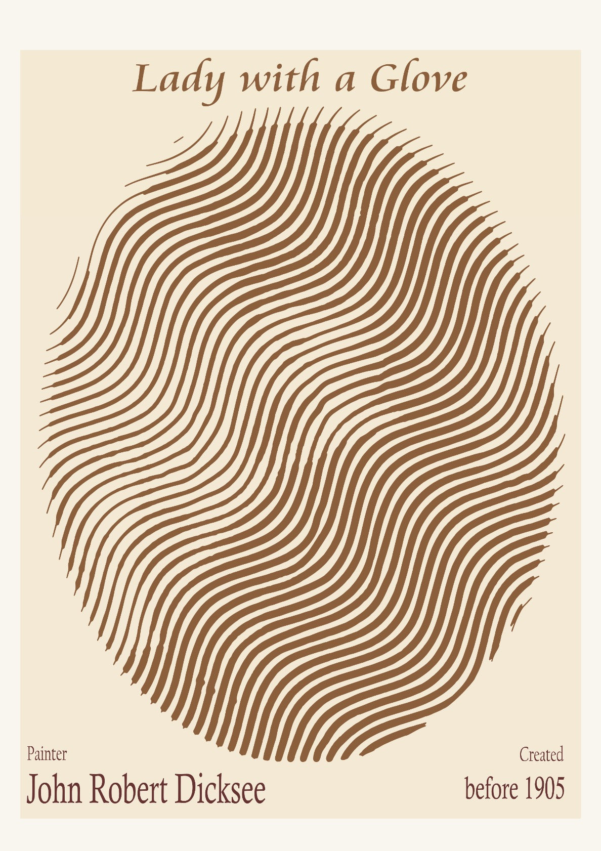 Lady with a Glove – John Robert Dicksee  (before 1905)