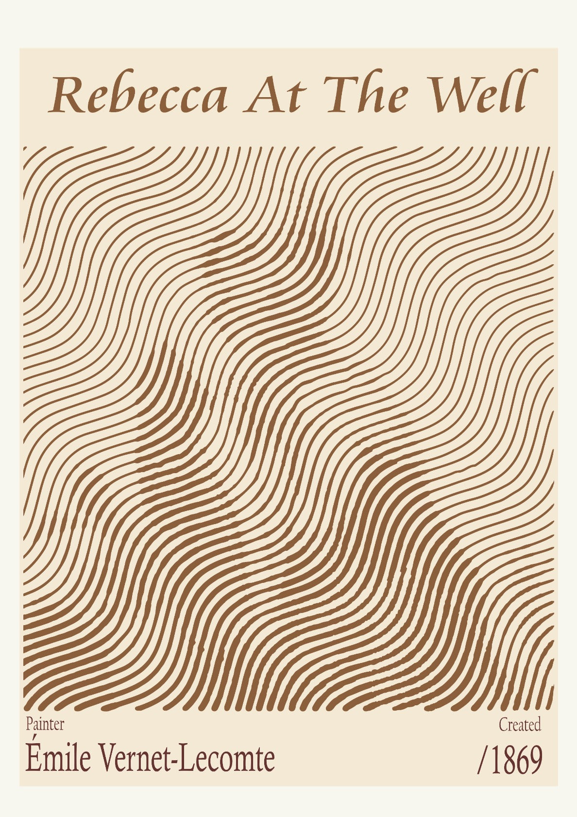 Rebecca At The Well – Émile Vernet-Lecomte (1869)