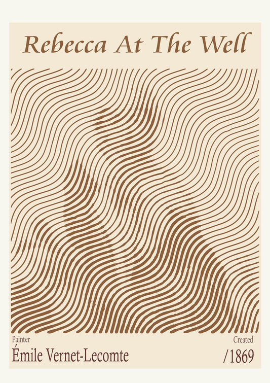 Rebecca At The Well – Émile Vernet-Lecomte (1869)