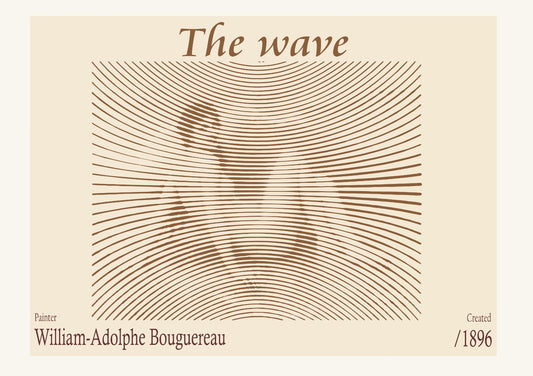 The wave 1896 – William-Adolphe Bouguereau (1825-1905)