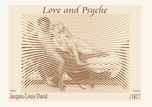Love and Psyche – Jacques-Louis David (1817)
