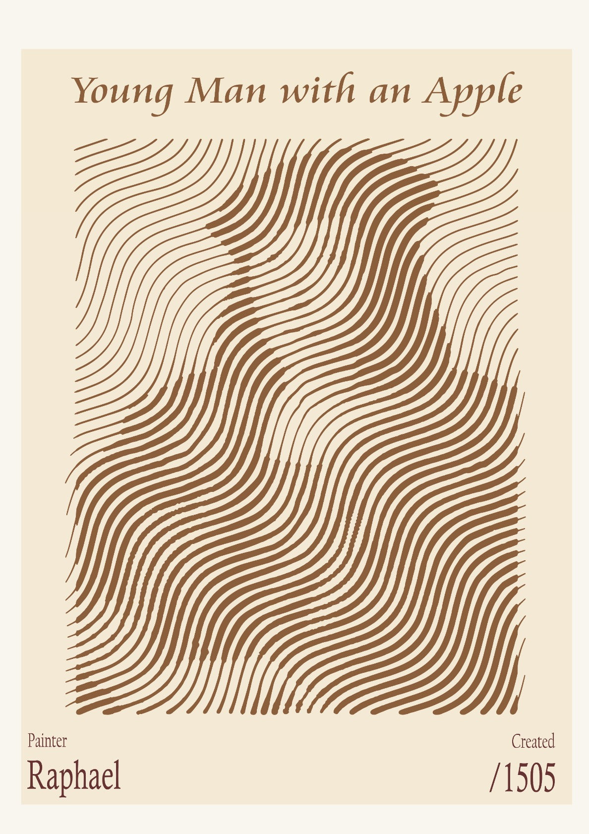 Young Man with an Apple – Raphael (1505) 