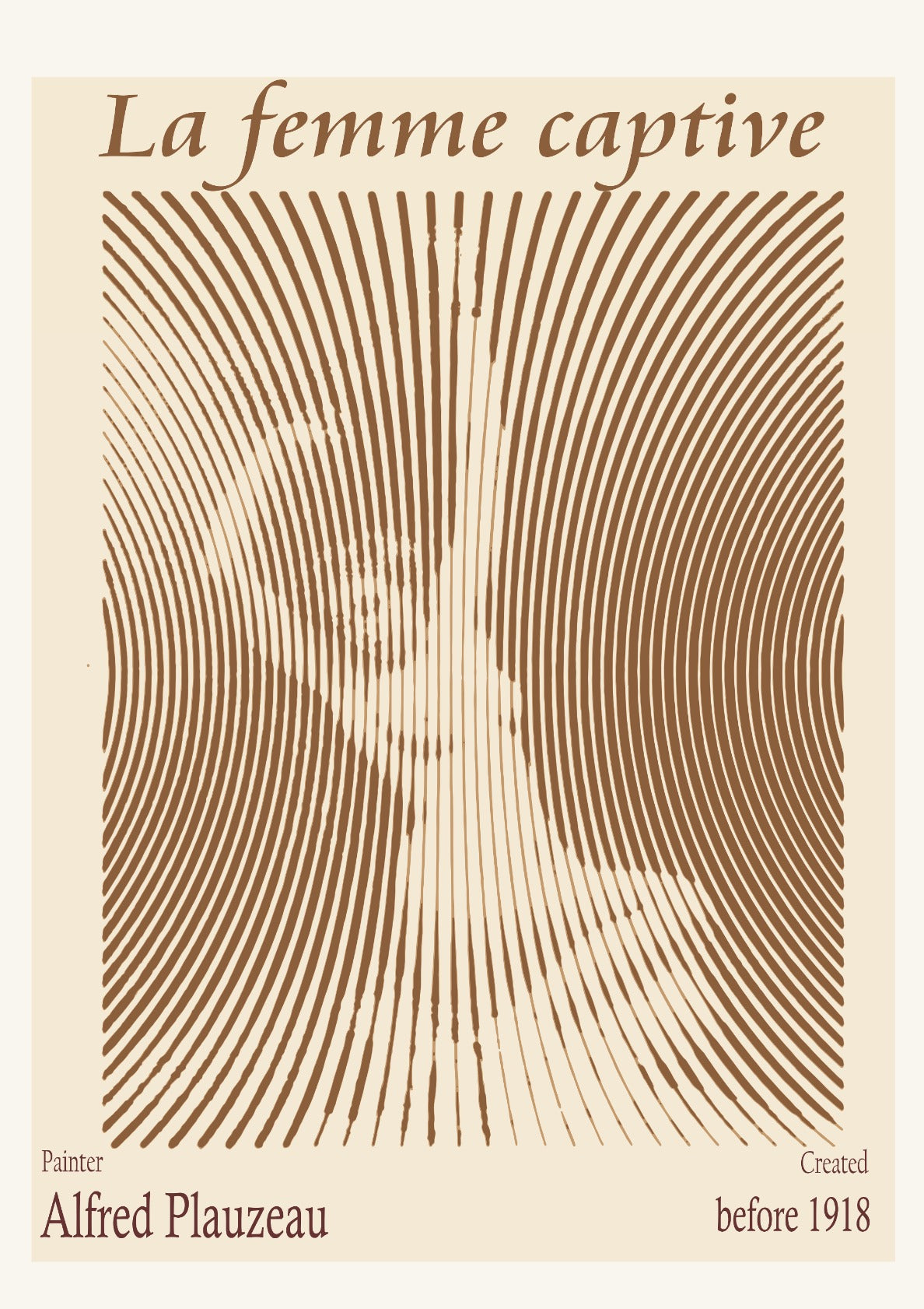 La femme captive - Alfred Plauzeau (before 1918)