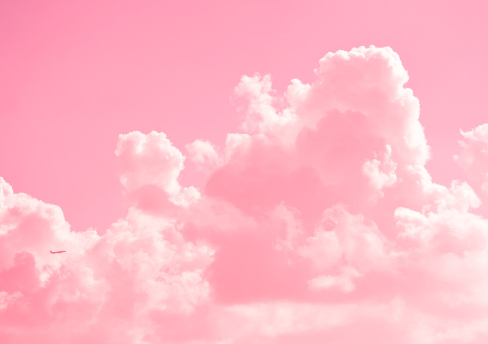 Cloudy with a touch of Pink