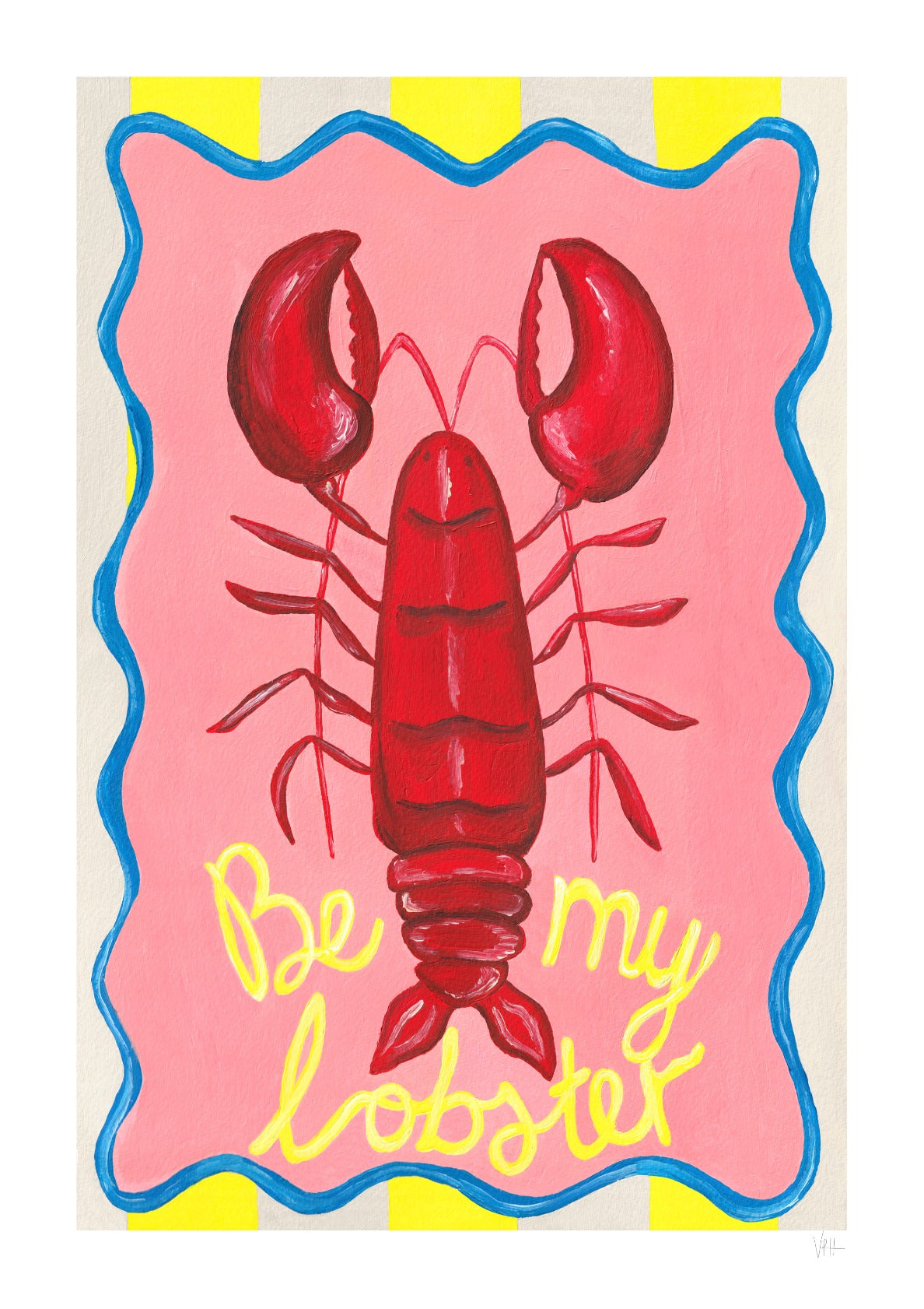 Be My Lobster Print