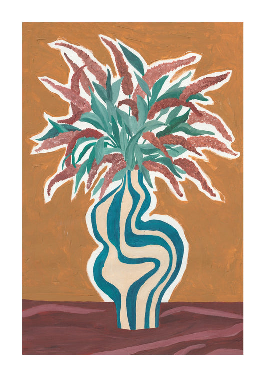 Vase of Wild Flowers