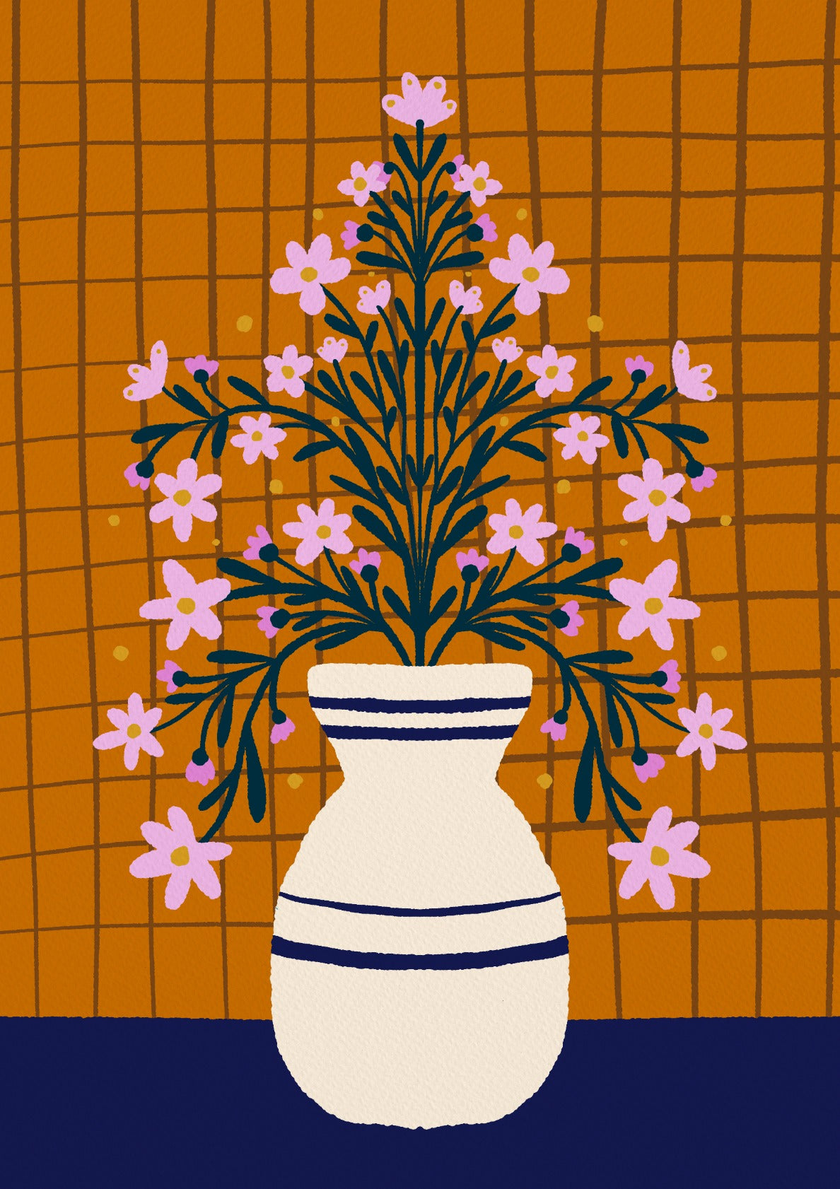 Flowers in a vase