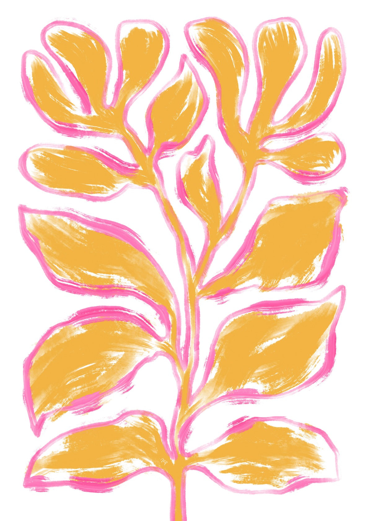 Bold Orange Plant