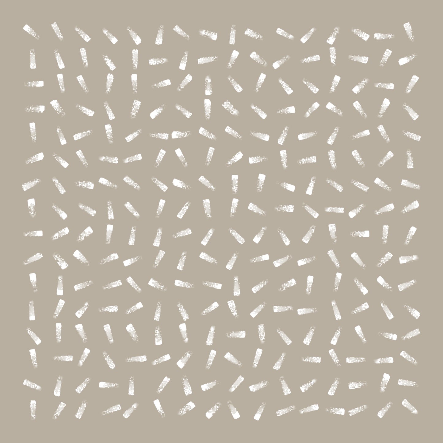 Abstract with beige background and white patterns