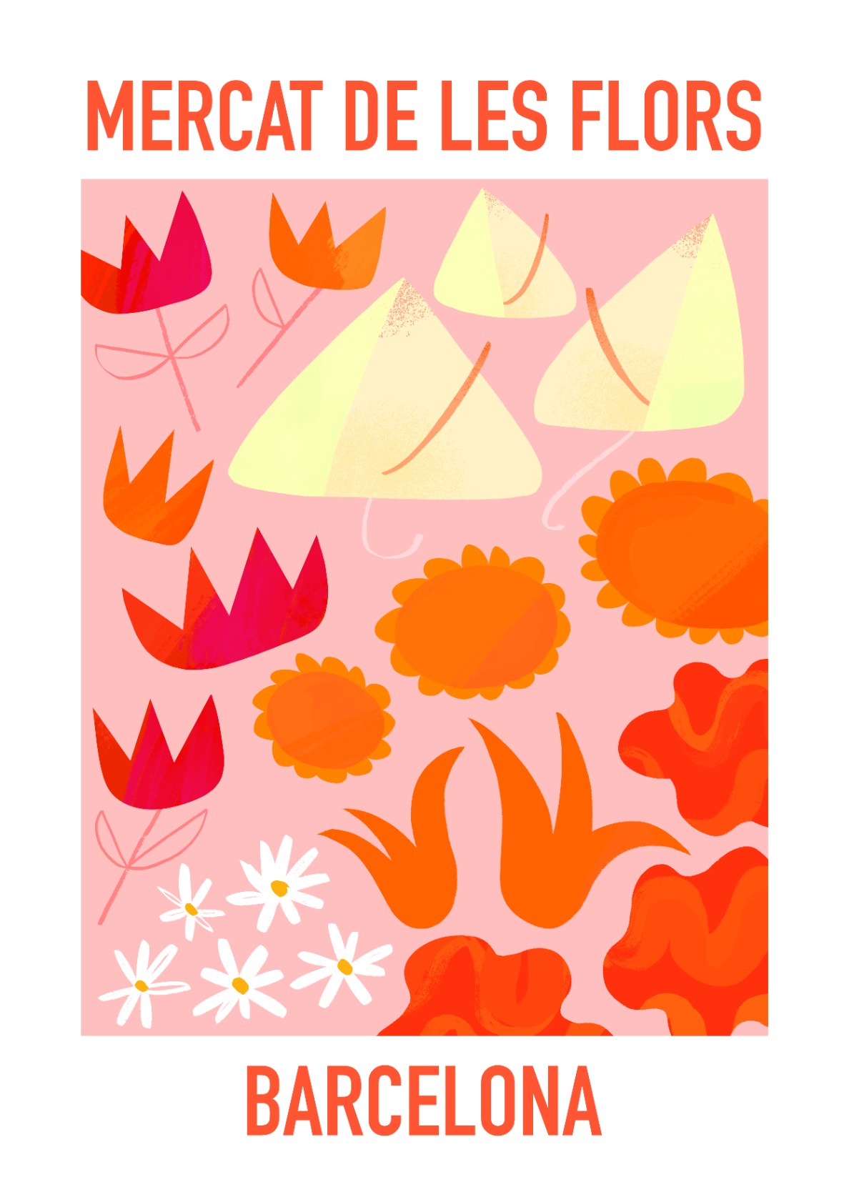 FLOWER MARKET - BARCELONA