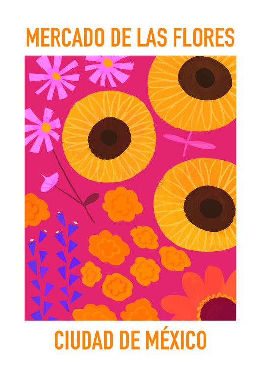 FLOWER MARKET - CIUDAD DE MEXICO