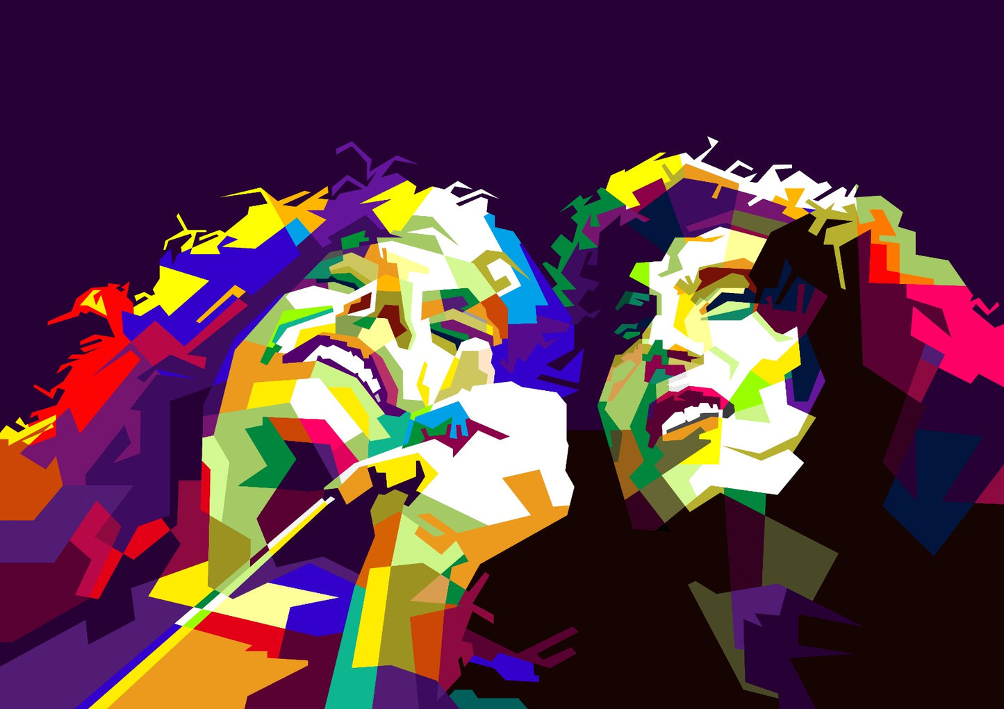 Led Zeppelin Pop Art