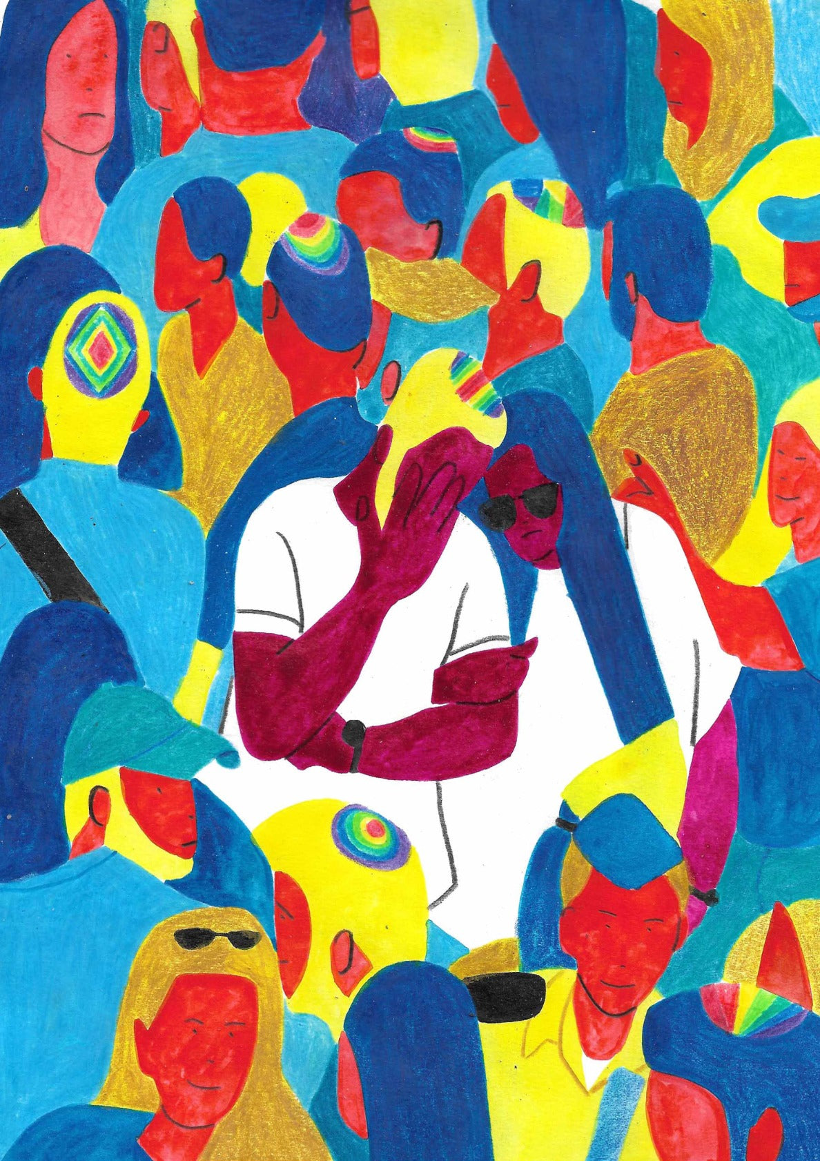 The crowd - gay pride