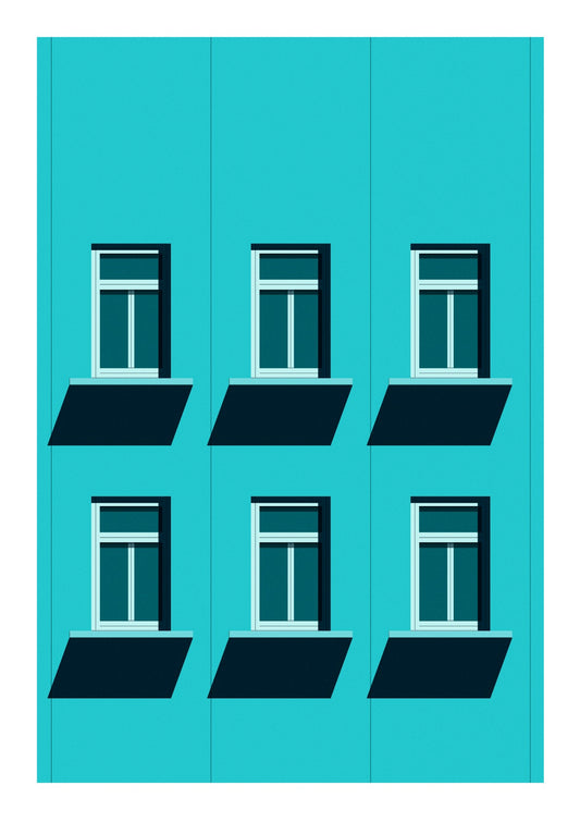 Windows - TURQUOISE