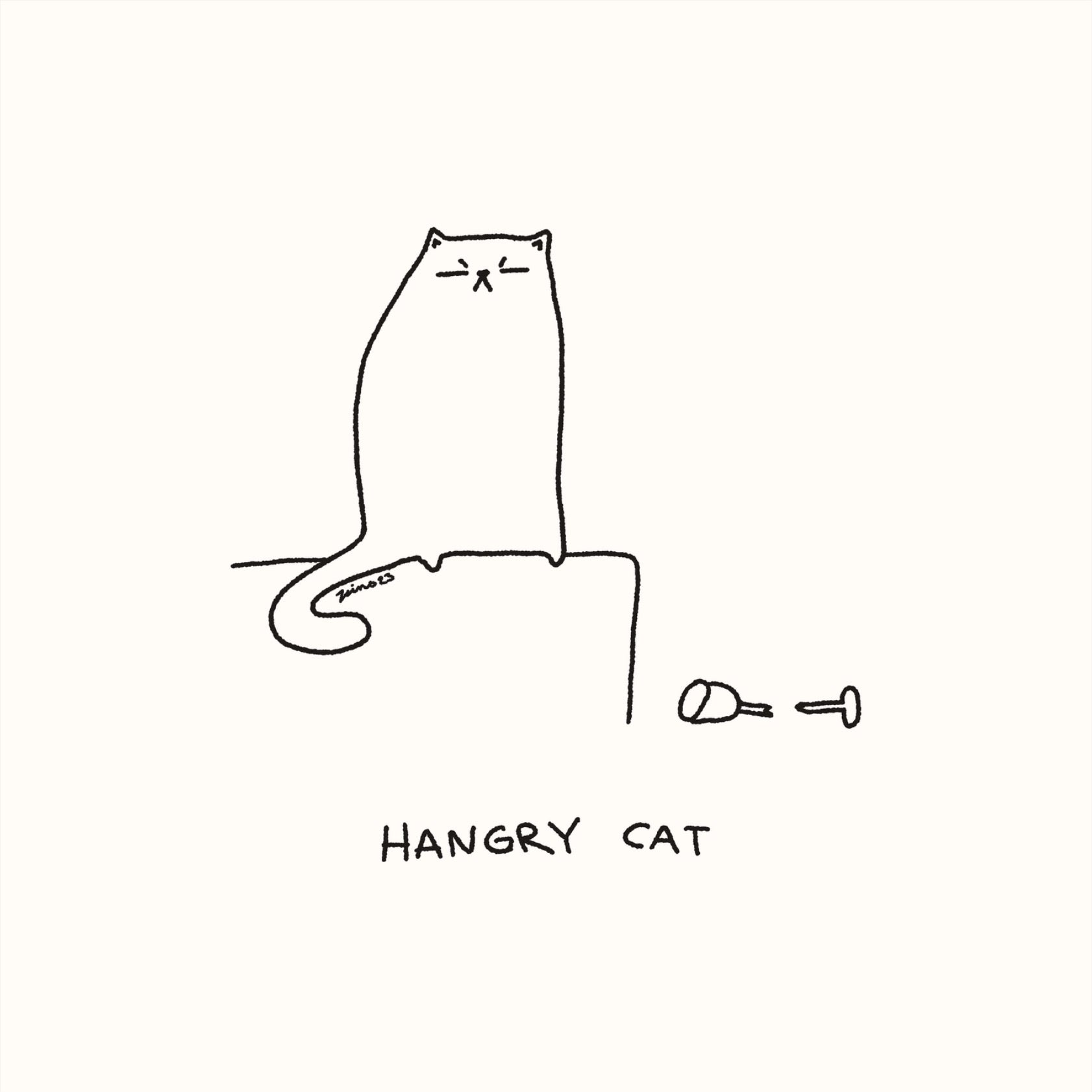 Hangry Cat