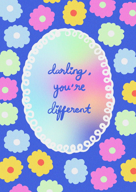 Darling You're Different (blue)