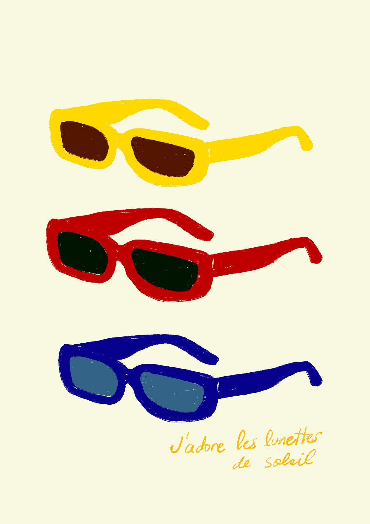 Sunnies Art Print