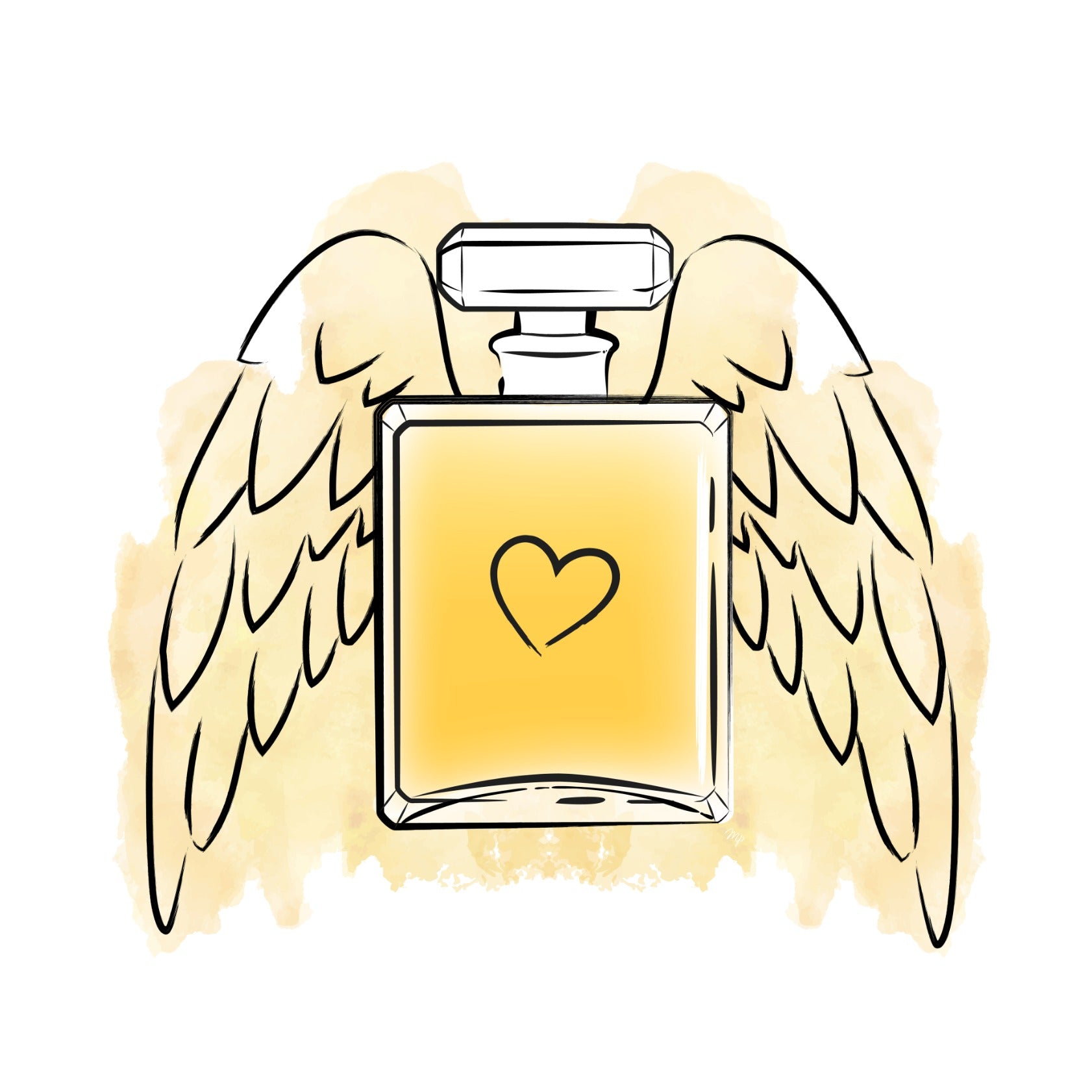 Angel Love Perfume Bottle