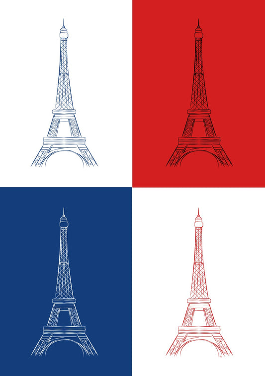 Eiffel Tower in Paris France