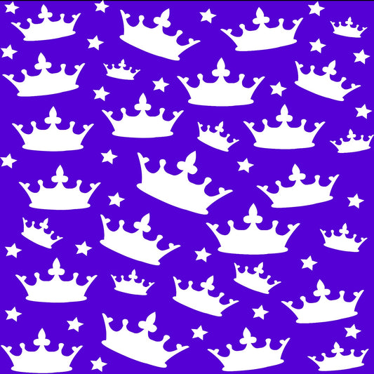 Crown with stars pattern 