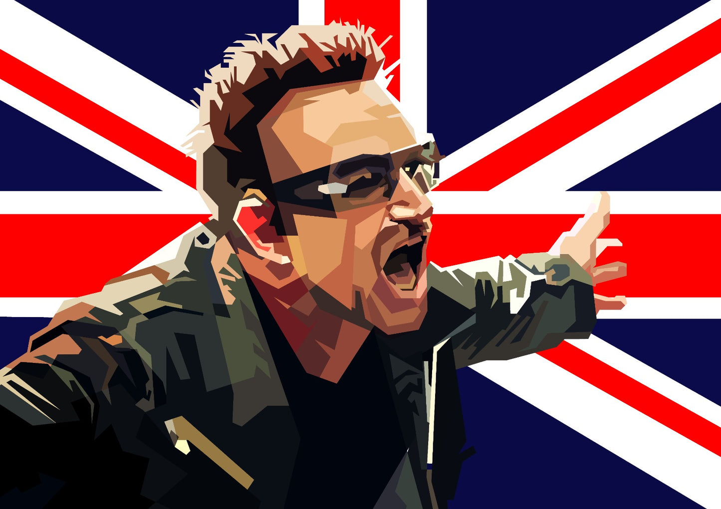 Bono U2 English Singer Rock Band