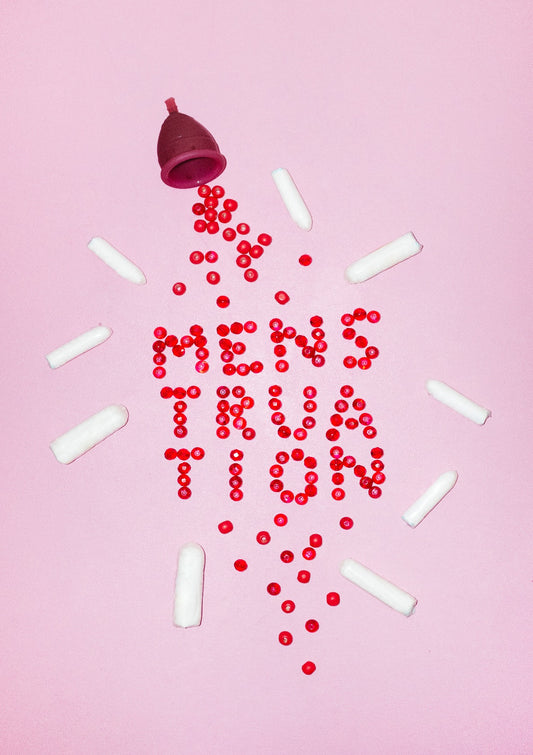 Playful menstruation print 