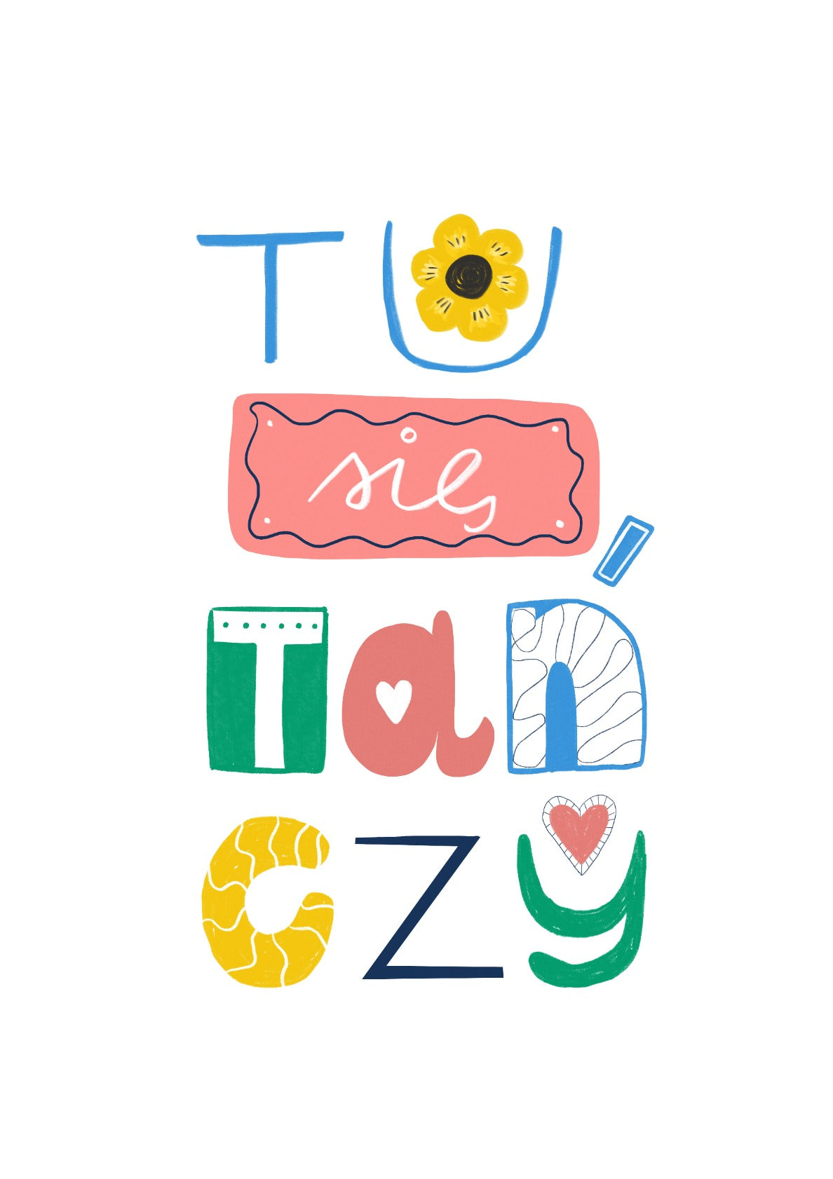 Tu Się Tańczy - plakat