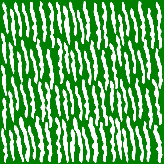Green wavy shapes 