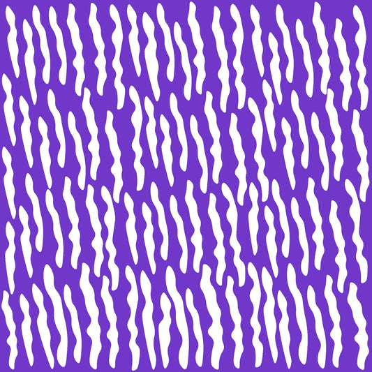 Purple wavy shapes 