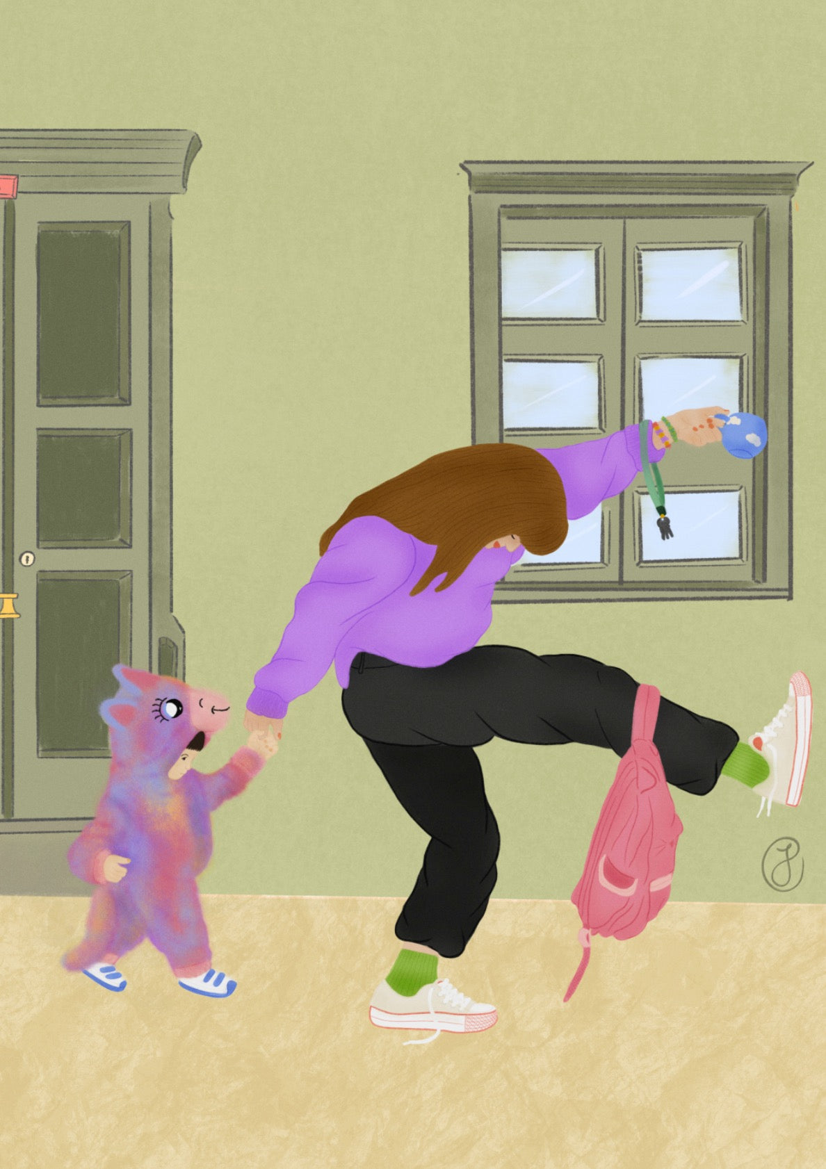 The satisfaction of a won battle