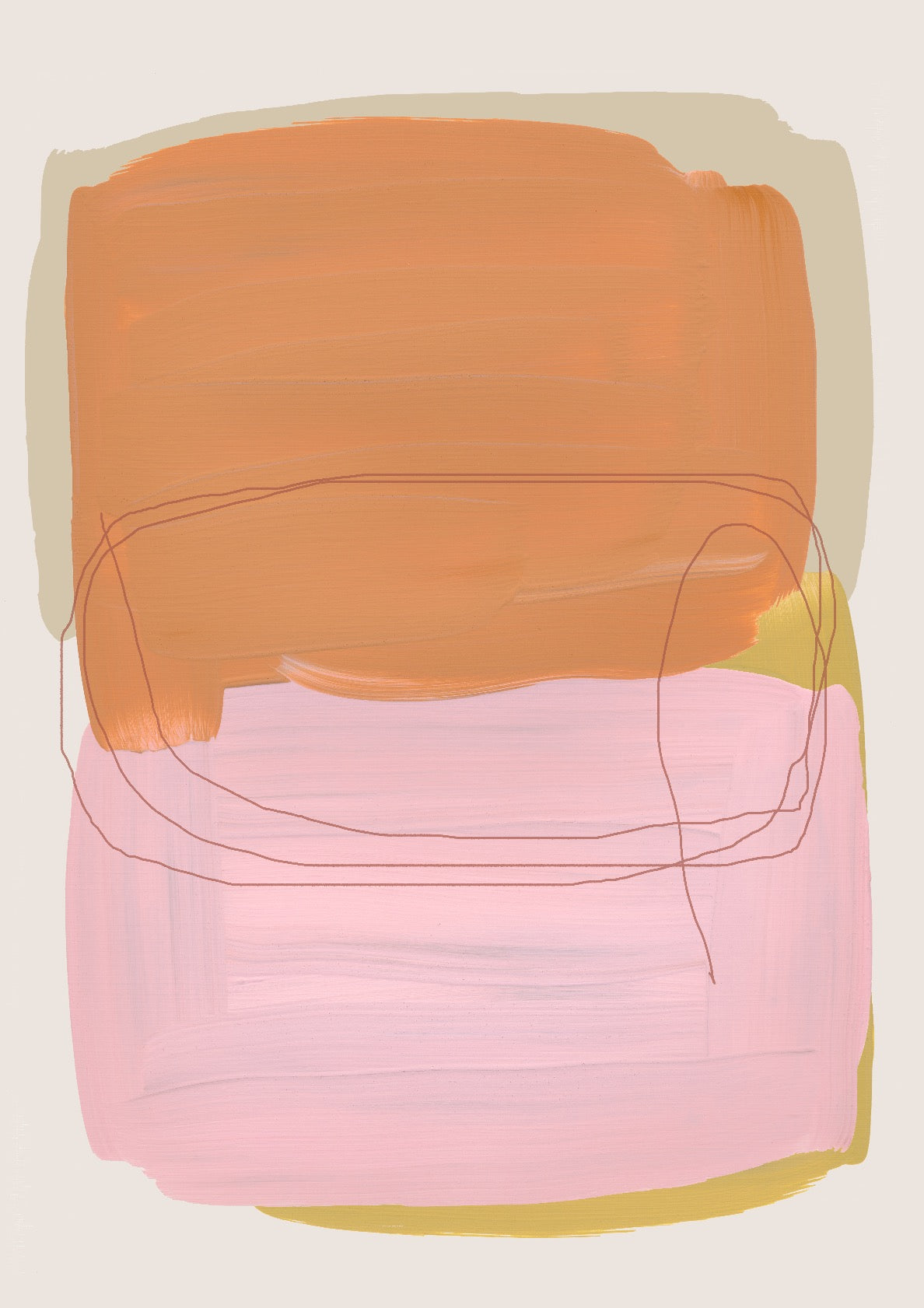 Abstract Brush Strokes 121