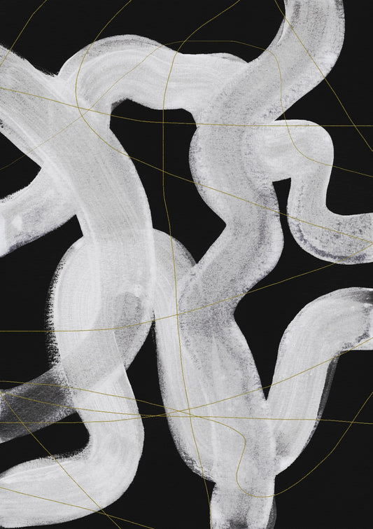 Abstract Brush Strokes 65Z