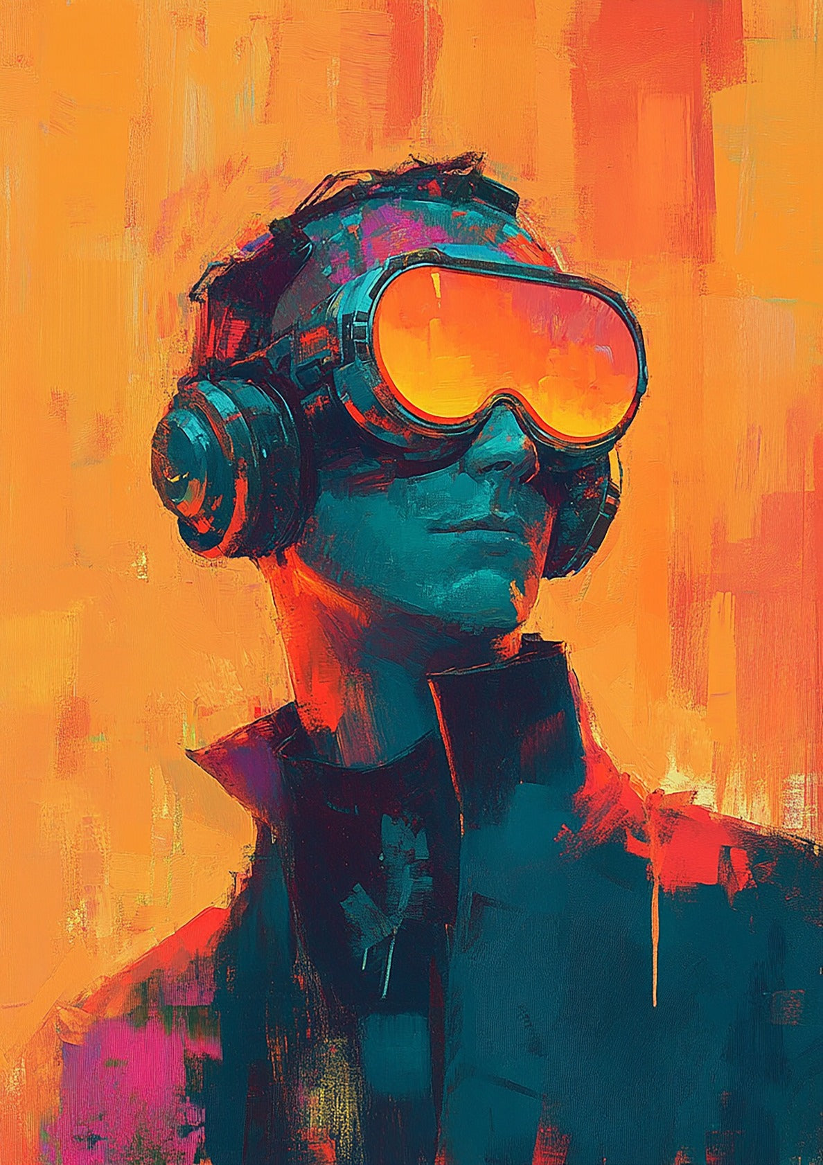 Dystopian Man Art