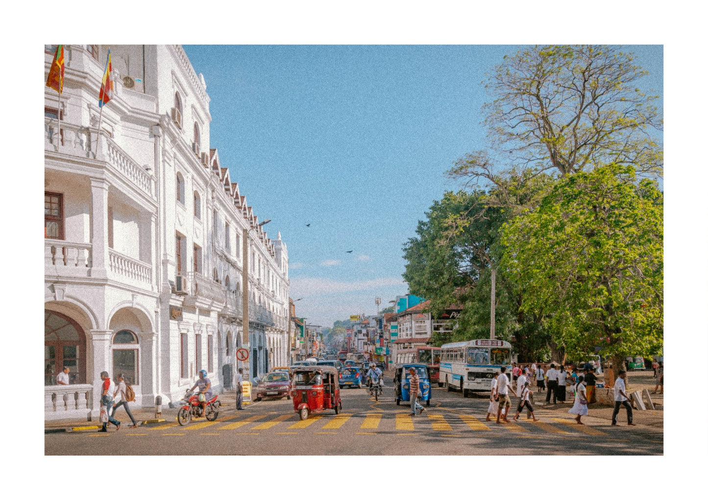 Kandy street.