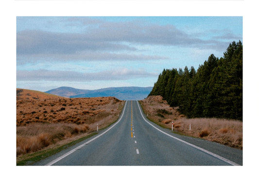 On the road in New Zealand