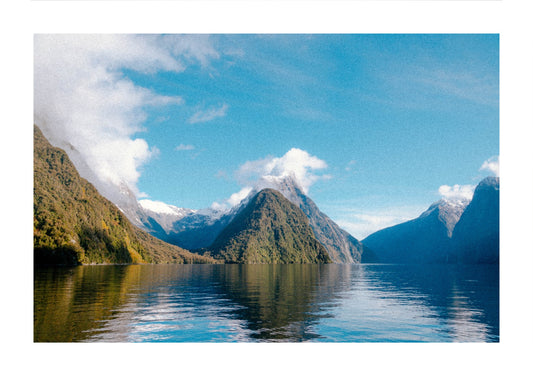 Fjord in New Zealand