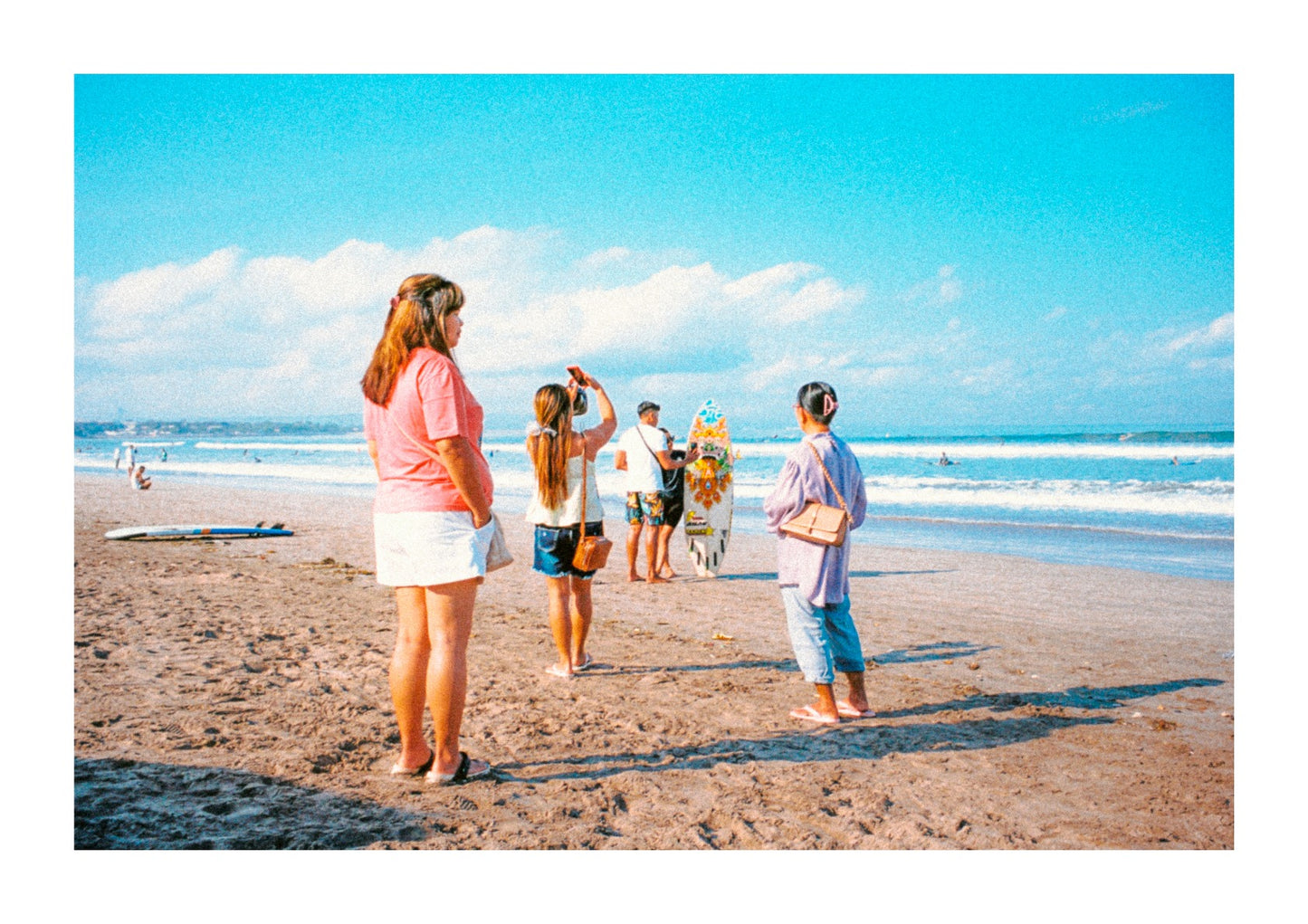 People in Kuta Bali with my Leica m6.
