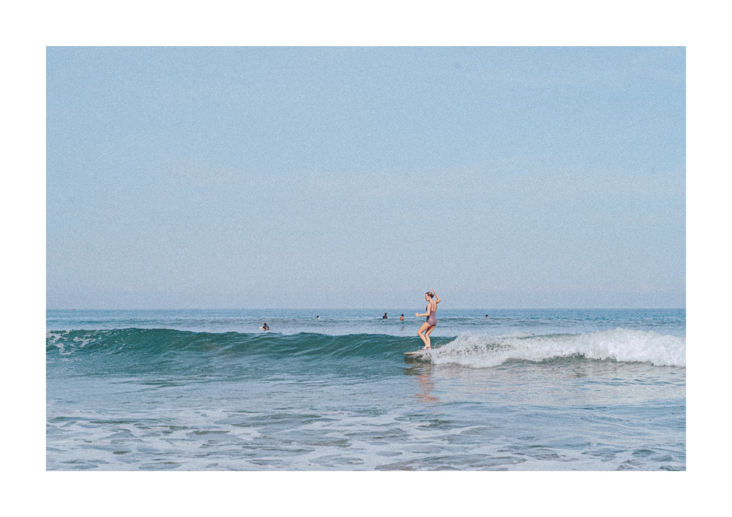 Longboard in Kuta, Bali