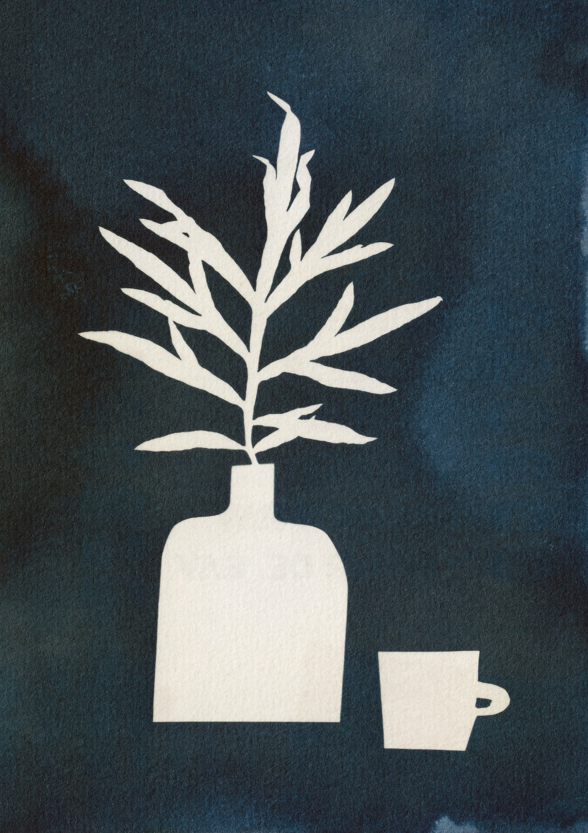 Cyanotype Still Life Studies #3