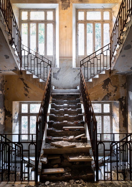 Abandoned Stairs in Decay
