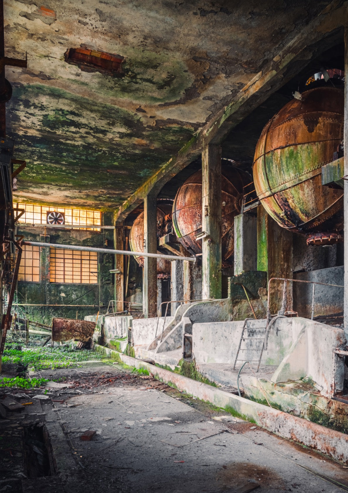 Abandoned Paper Mill in Decay
