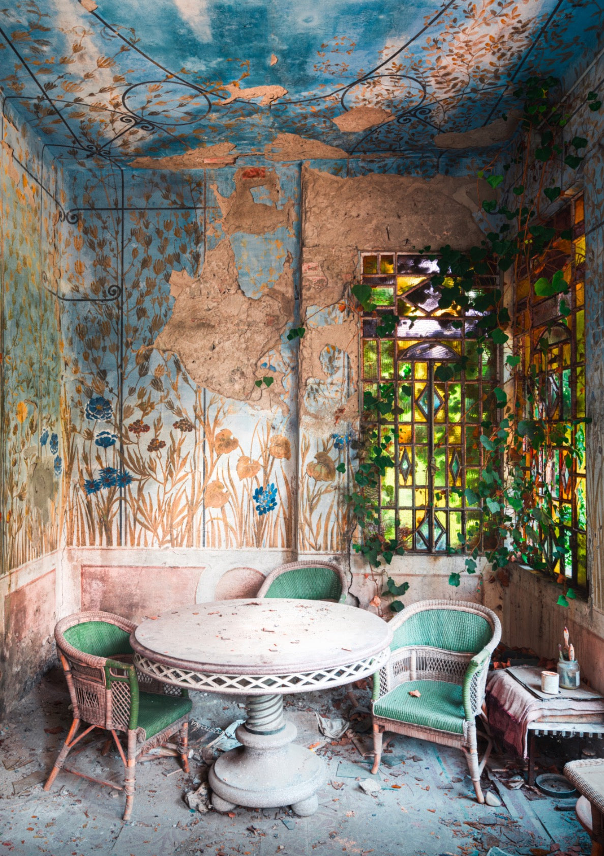 Abandoned Veranda in Decay