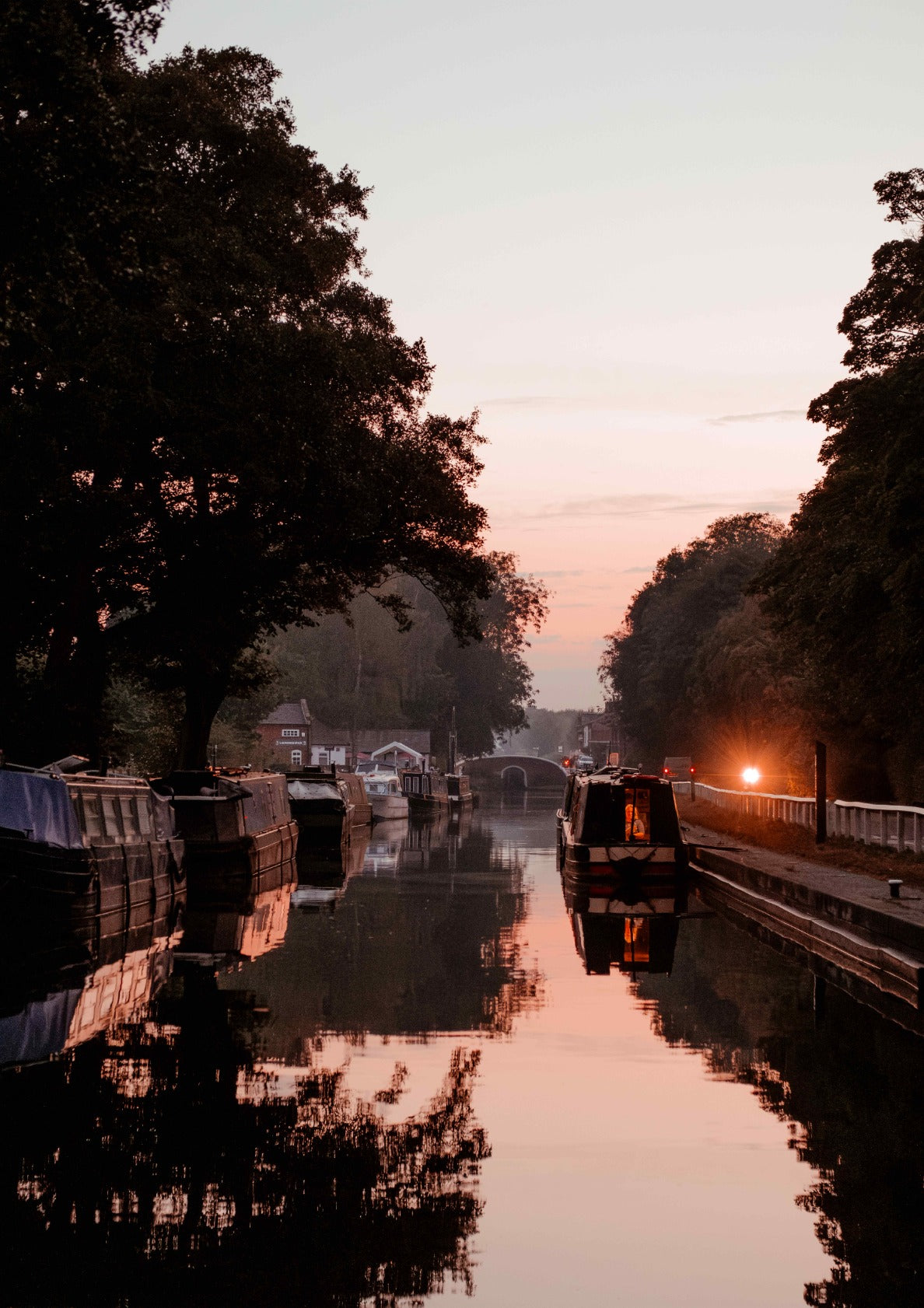 The Canal at Dusk 