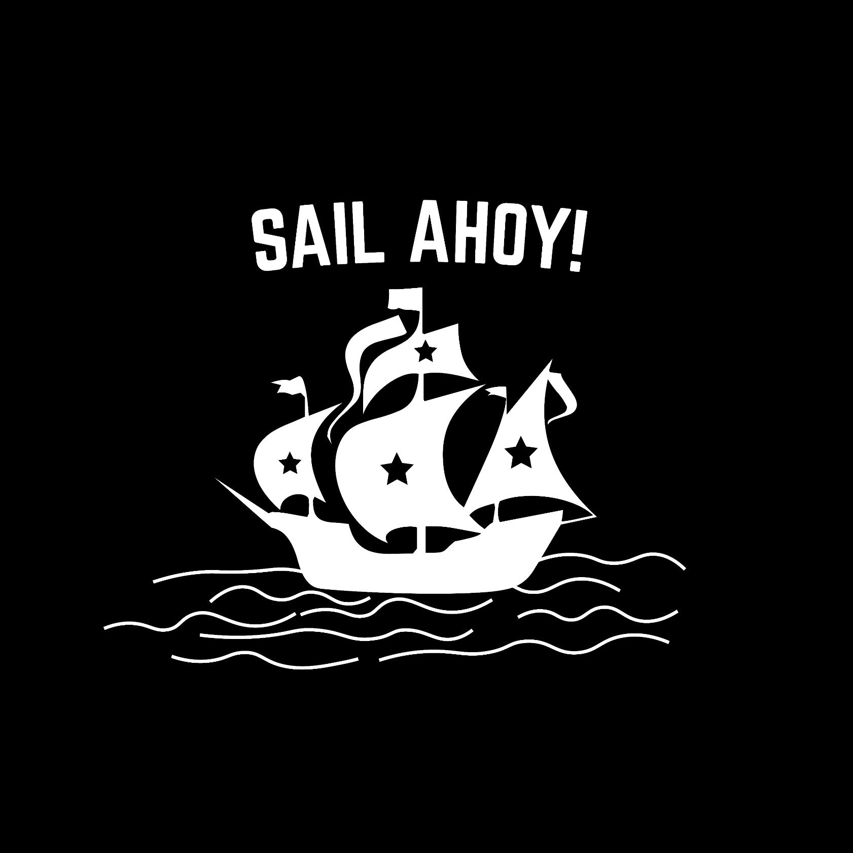 Sail ahoy sailing ship 