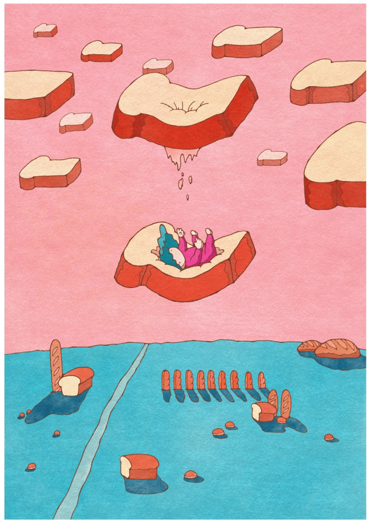 Tiny Person on an Adventure